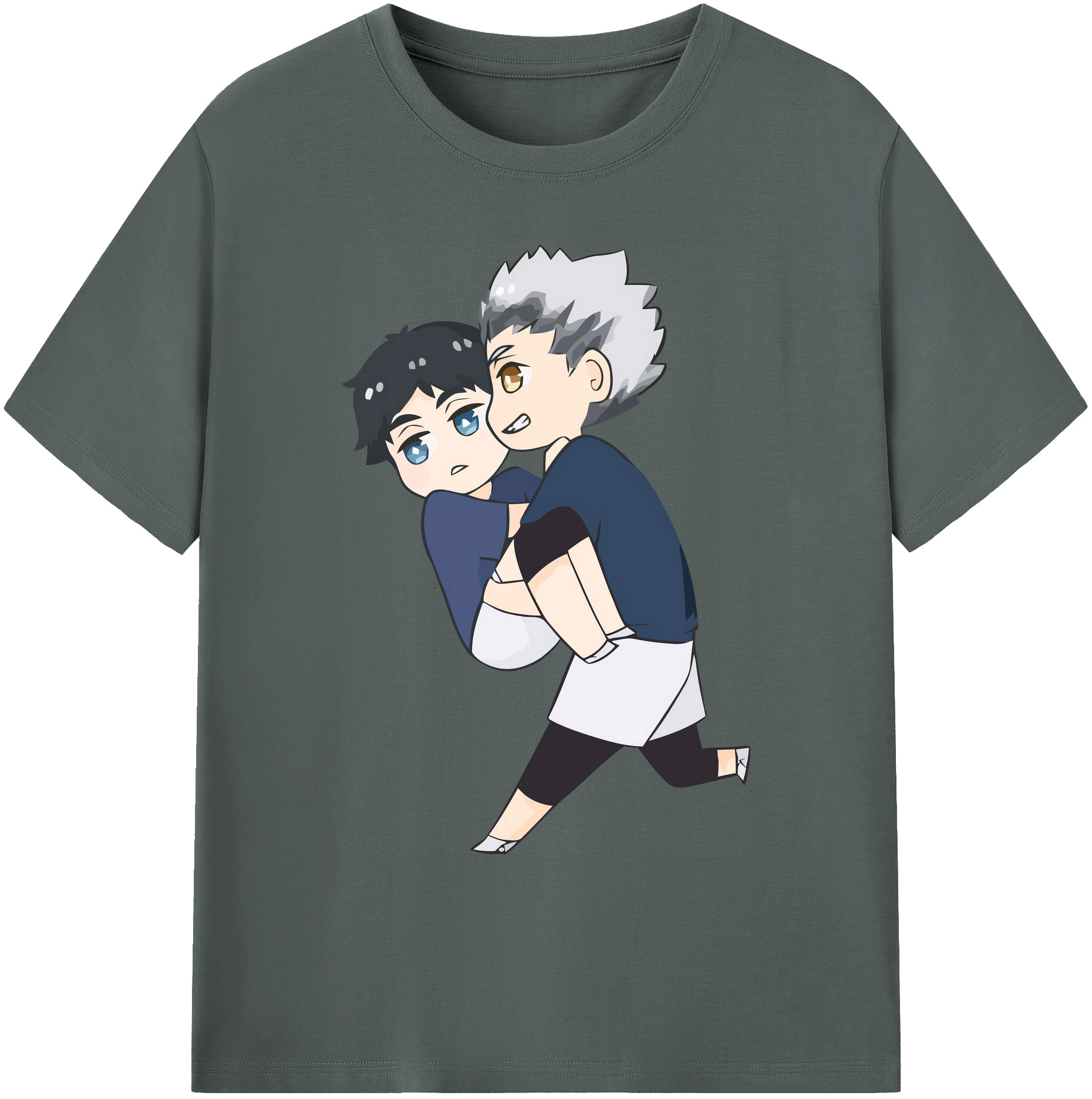 （画像用） ハイキュー!! Haikyu!! 綿100％ メンズ半袖Tシャツ｜肌触りやわらか＆通気性